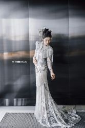 -懿沉香中式嫁衣礼服秀禾服龙凤褂马来褂旗袍总店