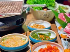 -明洞阿姨·韩式酱蟹烤肉·创意料理(三元桥店)