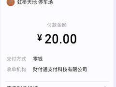 -虹桥天地-停车场