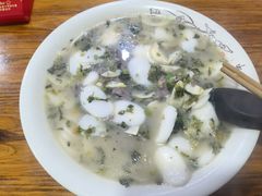 雪菜笋丝鲜牛肉年糕-何永光123鲜牛肉馆(1号店)