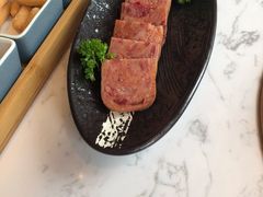 香煎午餐肉-捞神煲汤火锅(湖滨商业街店)