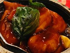 石锅烹银鳕鱼-玫瑰厅上海菜(兴国路店)