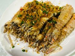 美味皮皮虾·火车头招牌-三亚火车头万人海鲜广场