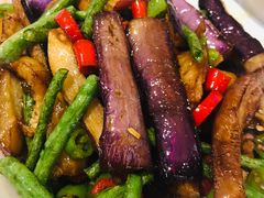 长豆角茄子-阿三鱼头泡饼·家常菜