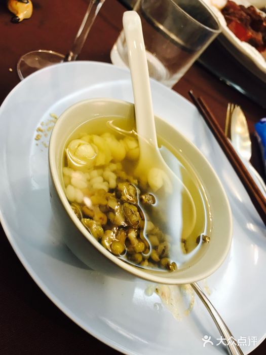 古法薄荷绿豆汤