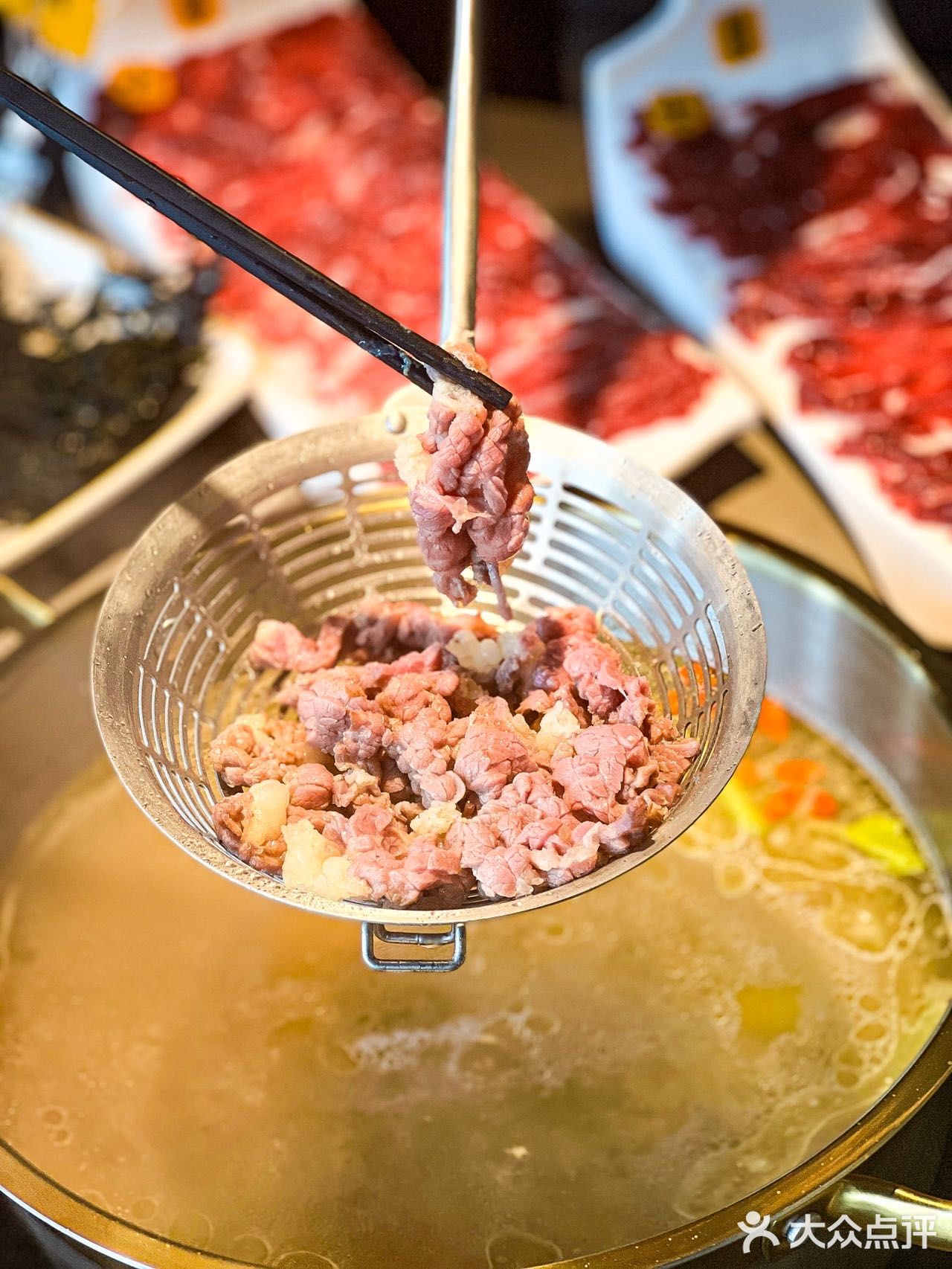 在广州念念不忘的牛肉火锅，开来深圳啦！