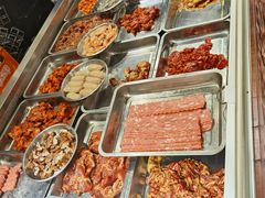 自助取餐区-英雄故事地摊烤肉(马驹桥店)