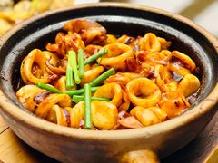 啫啫焗鱿鱼-高佳庄·舟山海鲜(海景旗舰店)