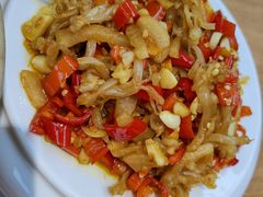 黄贡椒爆鸭掌筋-来菜·湖北头牌藕汤(银泰创意城店)