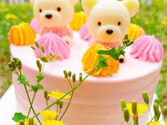 -咖咖熊蛋糕定制·英国蓝风车动物性淡奶油