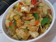 西葫芦素炒面片-青海宋家酿皮(汇翠花园店)