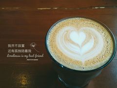 原味拿铁咖啡-Be Lived Cafe比例咖啡(摩天轮店)