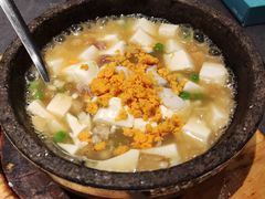 石锅海胆豆腐-柒园·三十年创意杭帮菜(龙湖滨江天街店)