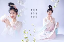 -虞美人汉服摄影