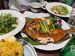 香茅草烤罗非鱼-紫滇源云南生态菜(丹凤街店)