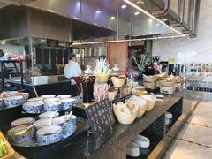 自助取餐区-郑州富力万达文华酒店·云端美食汇自助餐厅
