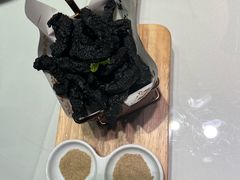墨汁炸肉-靓湾海鲜·海景餐厅(小麦岛店)
