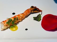 香煎虎虾配菠萝-弦月窗LUNETTE BY AMANDA(复兴路店)