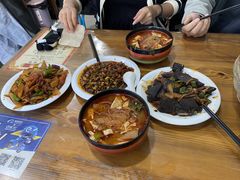 辣子炒肉-鸡汁麻辣粉煎豆腐(凤栖街店)