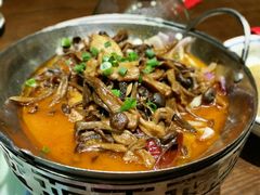干锅茶树菇-涌上外婆桥(南塘店)