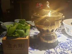 生烫鸡毛菜-卢大鲜鱼头捞饭(美利广场店)