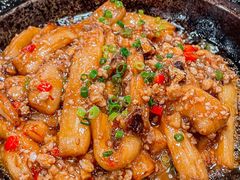 咸鱼茄子煲-老字号蛇口德记烧腊饭店·海鲜加工