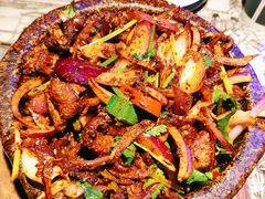 石锅爆羊肉-绿茶餐厅(乐峰广场店)