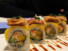芒果鹅肝卷-喜寿司(金狮广场店)