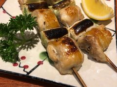 大葱鸡肉串-気楽亭和食料理(气乐亭大世界本店)