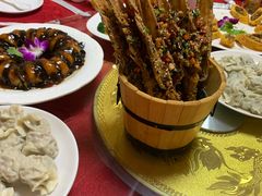 木桶鱼串-大眼锅贴水饺(河东店)