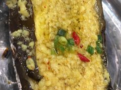 蒜泥茄子-宝记烧烤·碳锅羊肉·羊蝎子火锅·夜食社(文体路创始店)