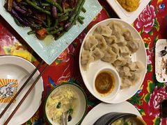 特色锅包肉-闯关东东北农家菜(崂山石老人店)