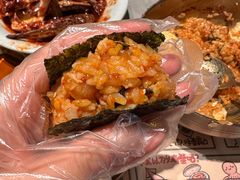 -草家酱蟹炭火烤肉店(珲春南路一店)