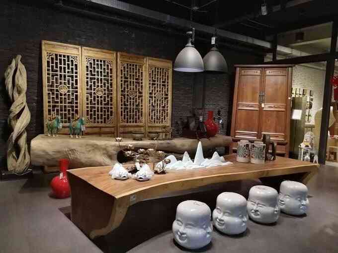 高碑店村古典家具街