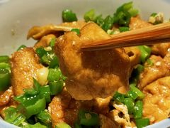 青椒油豆腐-农耕记·湖南土菜(halo广场店)