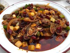 爆炒花甲-友记功夫香·人民川菜(红牌楼店)