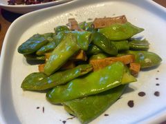 素肉功夫炖豆角-不二茶空间·养生宴(石景山店)