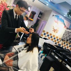 -韩鑫烫染接发·收长头发