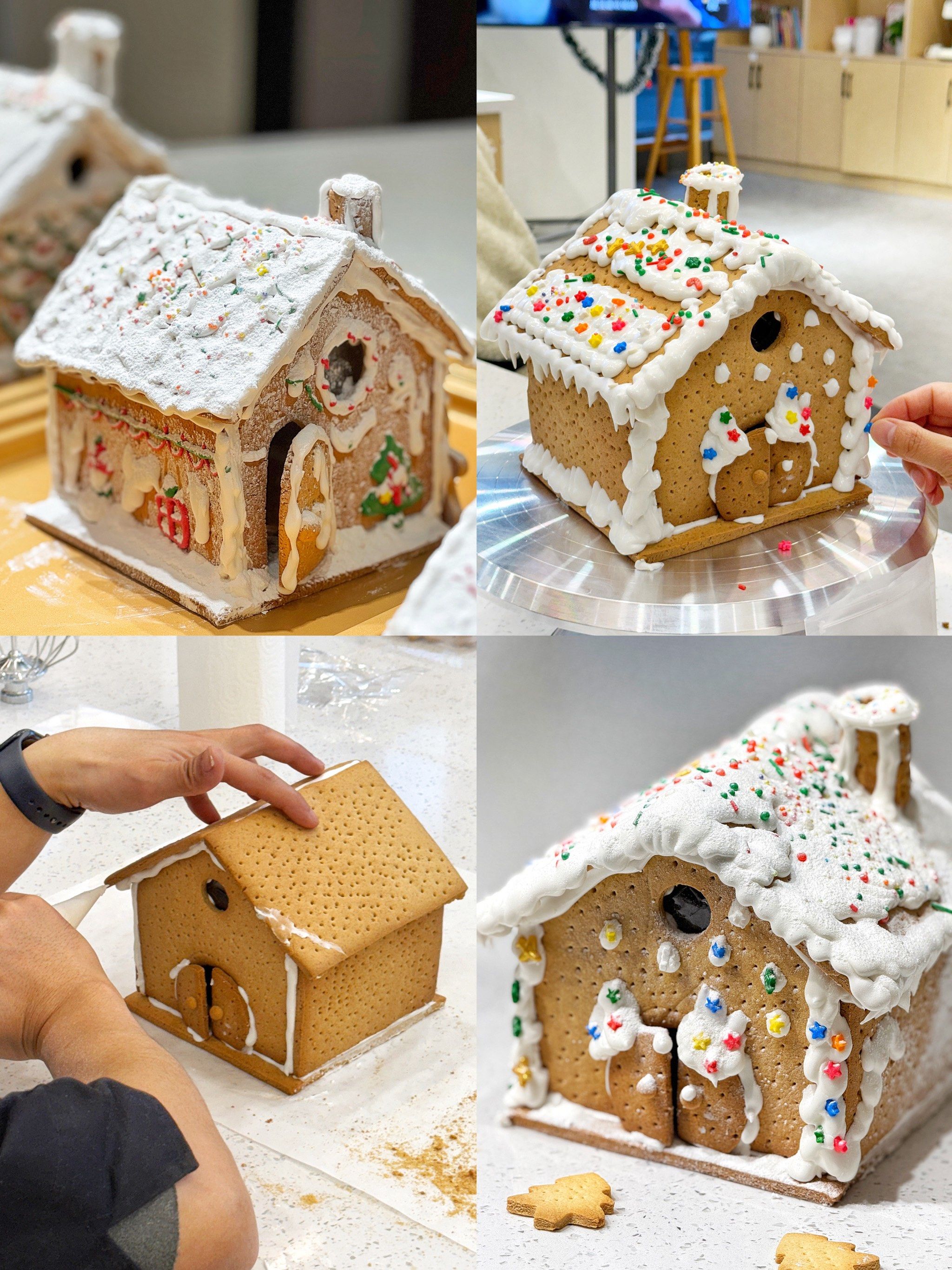 北京唐人美食学校姜饼屋diy课程