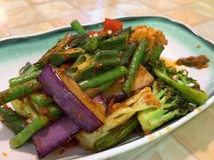叁芭长豆茄子配饭-热浪岛马来餐厅