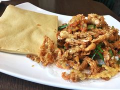 微山湖煎饼湖虾-老牌坊鲁菜名店(宽厚里店)