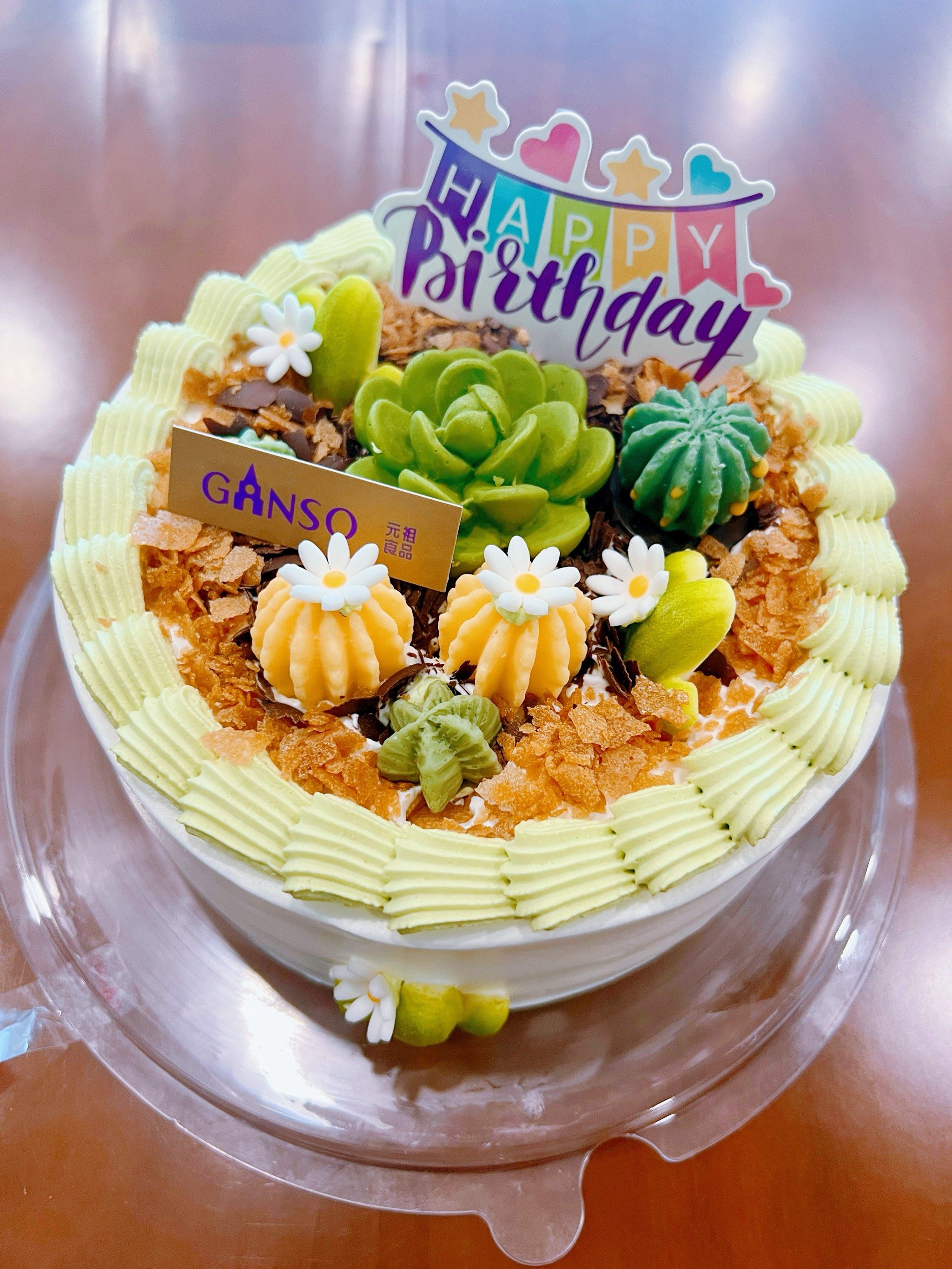🪴多肉盆栽生日蛋糕🎂