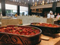 自助取餐区-上海虹桥宾馆味翠餐厅