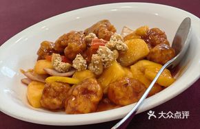 Pineapple Apple Sweet and Sour Pork