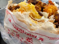 蛋菜夹馍-老马家马蓉蛋菜夹馍·腊牛肉夹馍(回民街店)