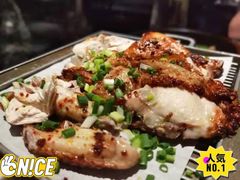 绿茶烤鸡烤肉合拼-绿茶餐厅(松江万达店)