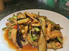 茄子烧长豆角-姐夫的小菜(新中关购物中心店)