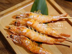 盐烤大虾-明洞阿姨·韩式酱蟹烤肉·创意料理(三元桥店)