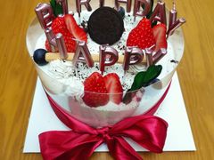 北海道海盐奥利奥生日蛋糕-老婆很芒榴莲千层蛋糕(丽泽桥店)