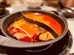 番茄红汤鸳鸯锅-园里火锅(仁和新城店)